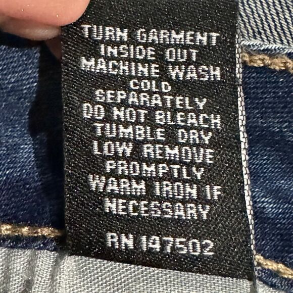 Ashley Stewart NWT Jeans Size 12 Ripped Edgy Skinny Medium Blue Wash Distressed - Picture 10 of 11